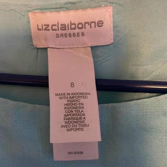 Liz Claiborne capped sleeve dress, size 8 - Picture 7 of 7